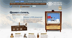 Desktop Screenshot of brownsnz.com